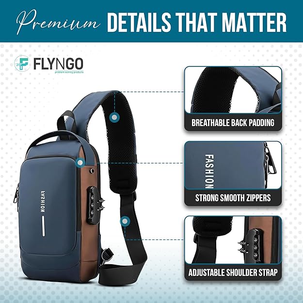 FLYNGO Sling Bag for Men - Image 4